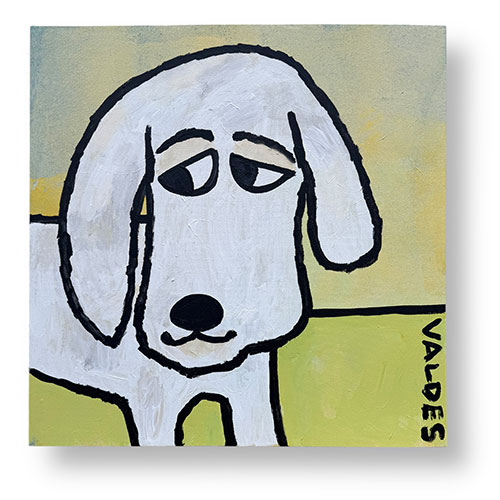 Marius Valdes 24x24 Dude, I'm Not Running After That Ball WP5912                       